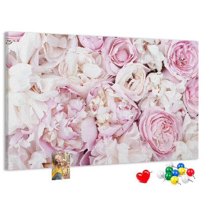 Cork board Decorative flowers