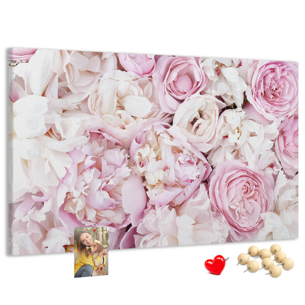 Cork board Decorative flowers