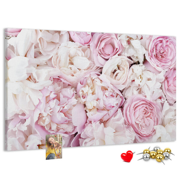 Cork board Decorative flowers
