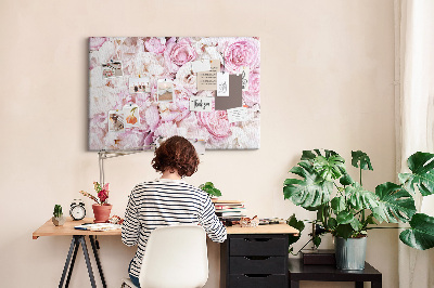 Cork board Decorative flowers