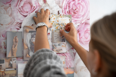 Cork board Decorative flowers