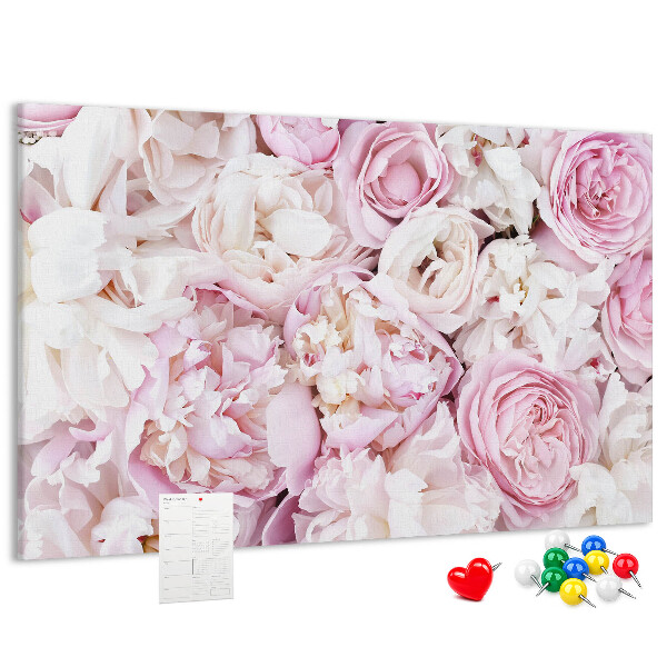 Cork board Decorative flowers