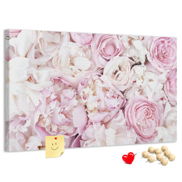 Cork board Decorative flowers