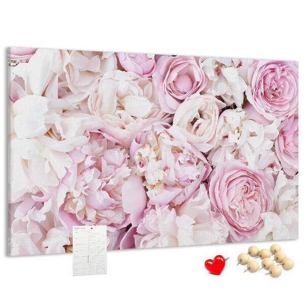 Cork board Decorative flowers