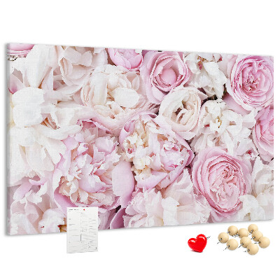 Cork board Decorative flowers