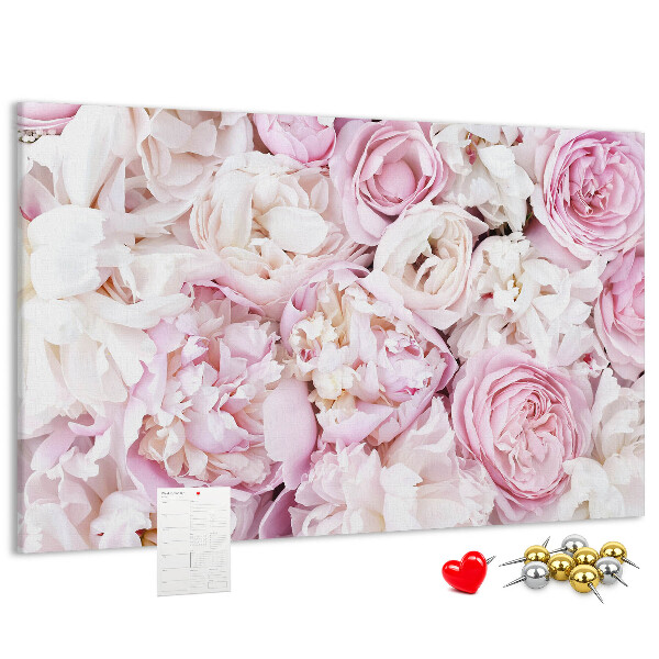 Cork board Decorative flowers