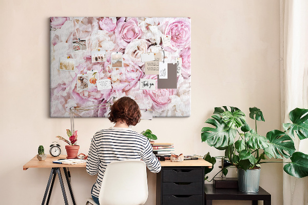 Cork board Decorative flowers