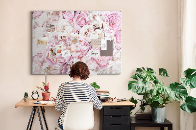 Cork board Decorative flowers