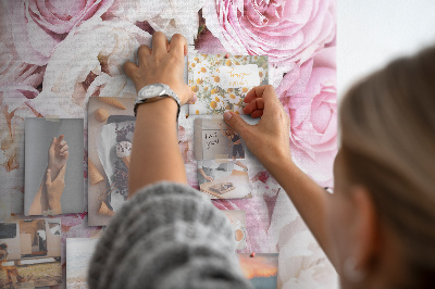 Cork board Decorative flowers