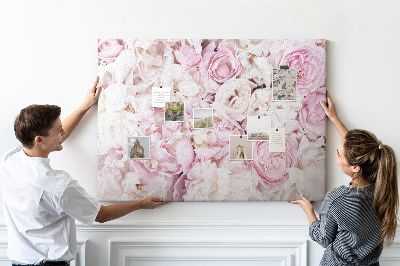 Cork board Decorative flowers