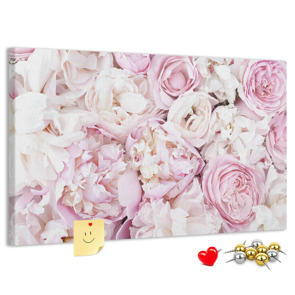 Cork board Decorative flowers