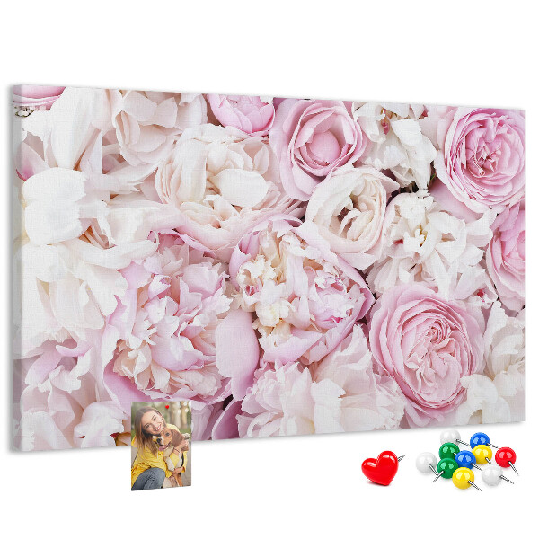 Cork board Decorative flowers
