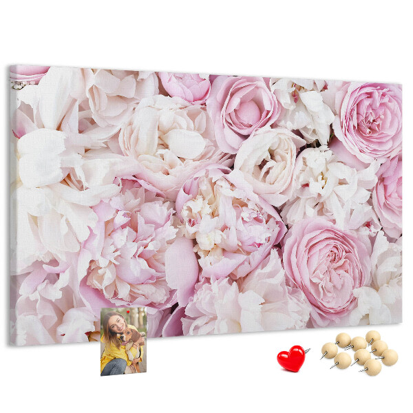 Cork board Decorative flowers