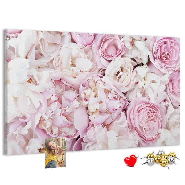 Cork board Decorative flowers