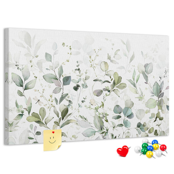 Cork display board Plants leaves
