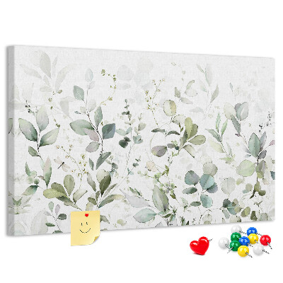 Cork display board Plants leaves