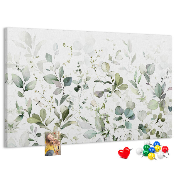 Cork display board Plants leaves