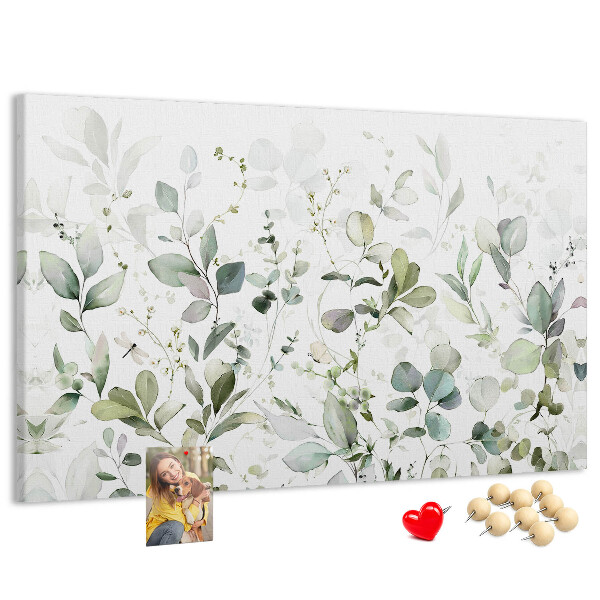 Cork display board Plants leaves