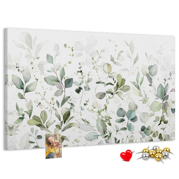 Cork display board Plants leaves