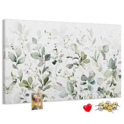 Cork display board Plants leaves