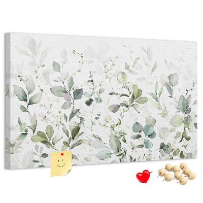 Cork display board Plants leaves