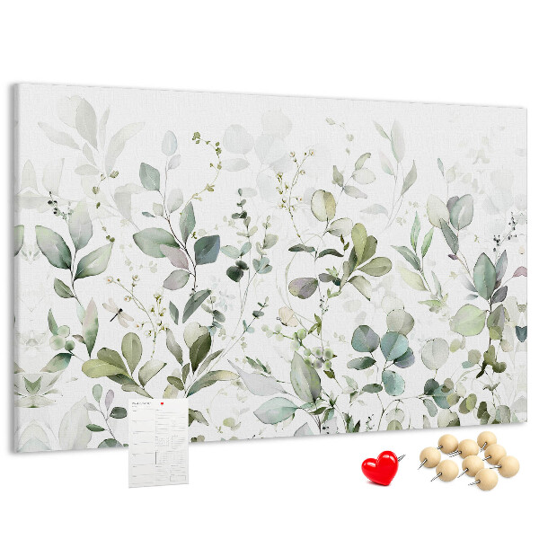 Cork display board Plants leaves