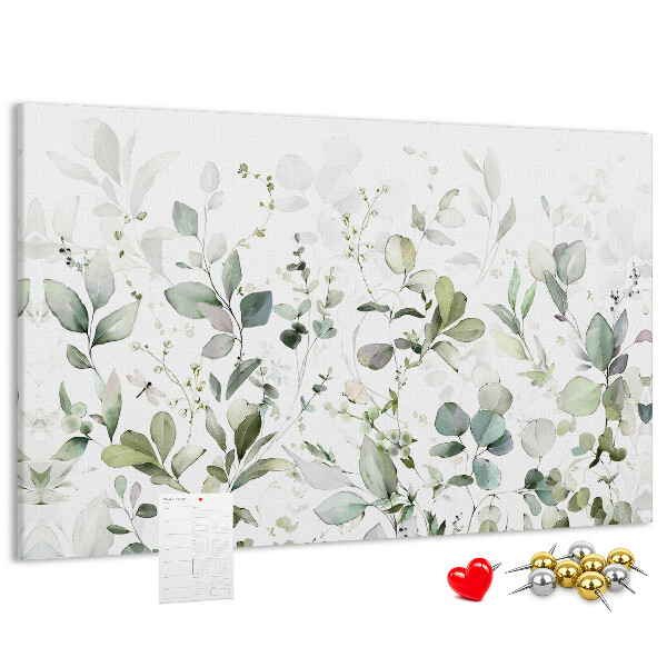 Cork display board Plants leaves