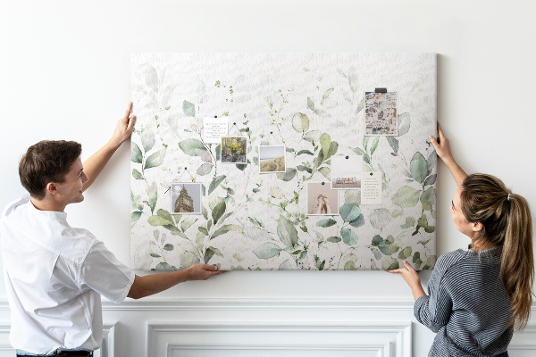 Cork display board Plants leaves