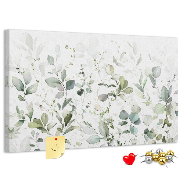 Cork display board Plants leaves