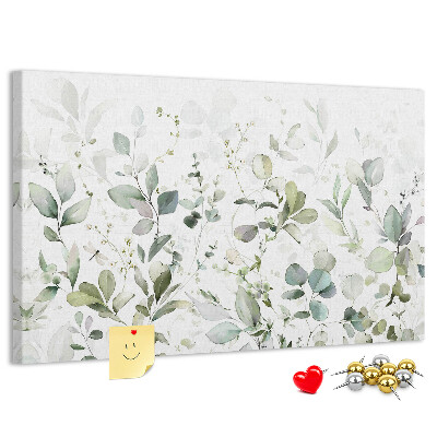 Cork display board Plants leaves
