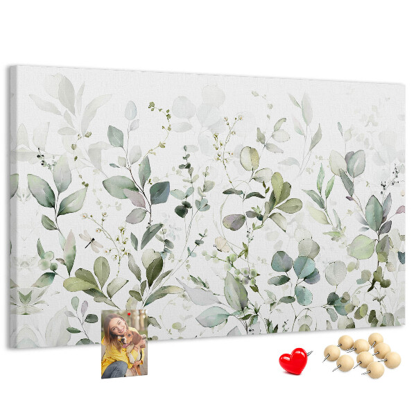Cork display board Plants leaves