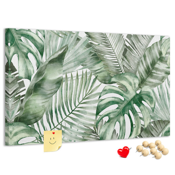 Cork board Plant leaves