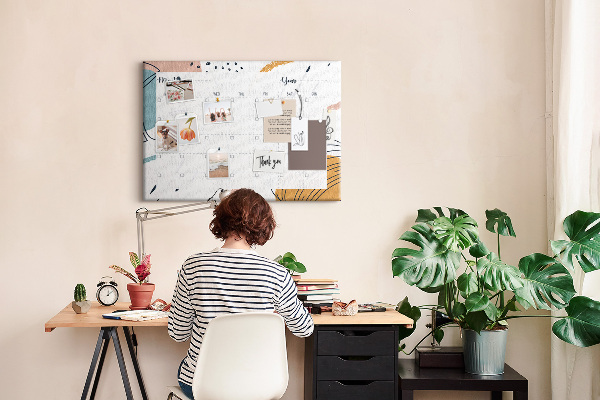 Cork board Business organizer