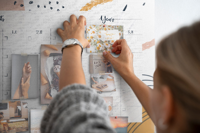Cork board Business organizer
