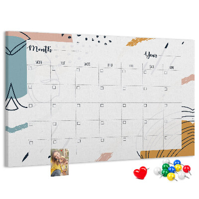 Cork board Business organizer