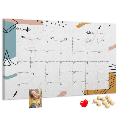 Cork board Business organizer