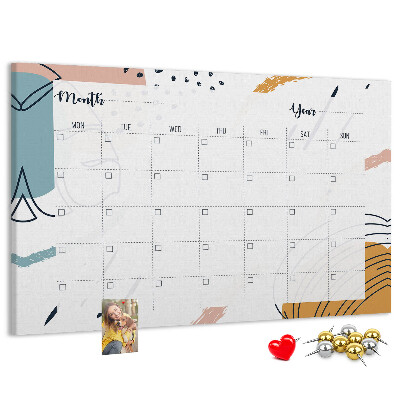 Cork board Business organizer