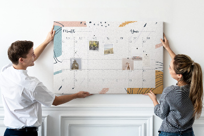 Cork board Business organizer