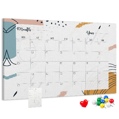 Cork board Business organizer