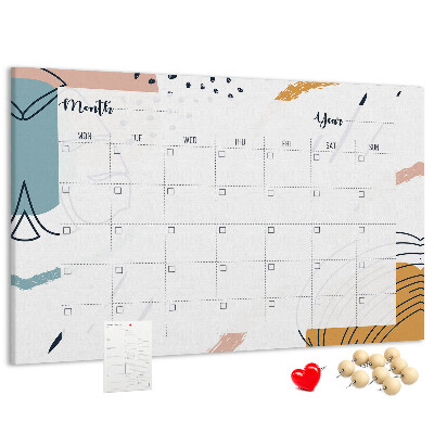 Cork board Business organizer