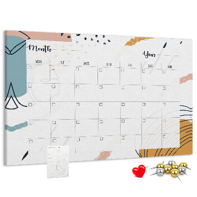 Cork board Business organizer