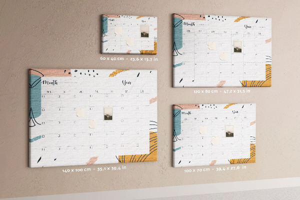 Cork board Business organizer