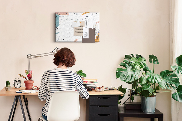 Cork board Business organizer