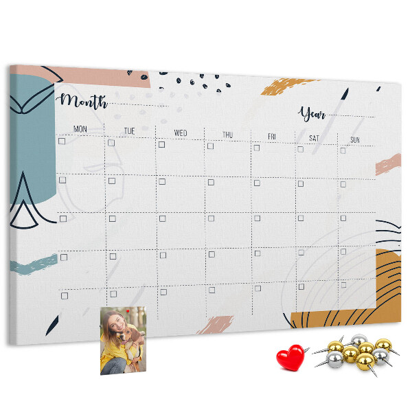Cork board Business organizer