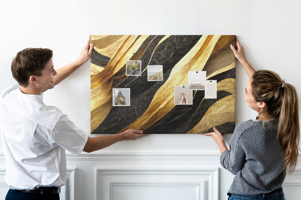 Cork memo board Elegant abstraction