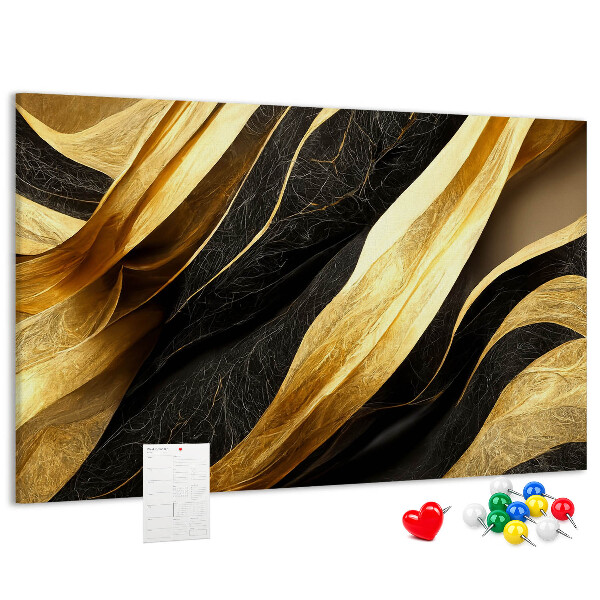 Cork memo board Elegant abstraction