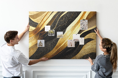 Cork memo board Elegant abstraction