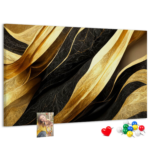 Cork memo board Elegant abstraction