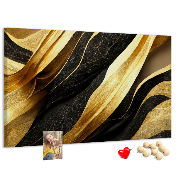 Cork memo board Elegant abstraction