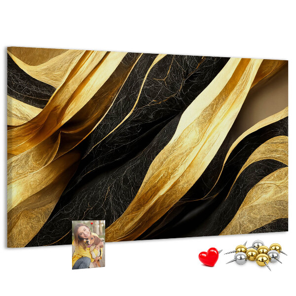 Cork memo board Elegant abstraction